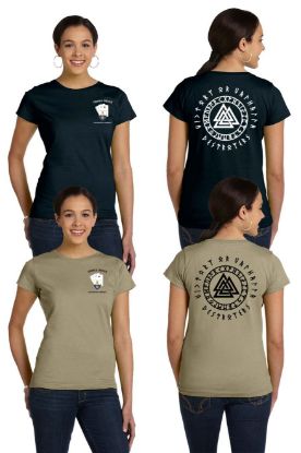 Picture of Triple Deuce Victory or Valhalla Women's Cotton T-Shirt
