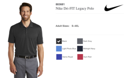 Picture of Syracuse Airport Embroidered Nike Dri-FIT Legacy Polo