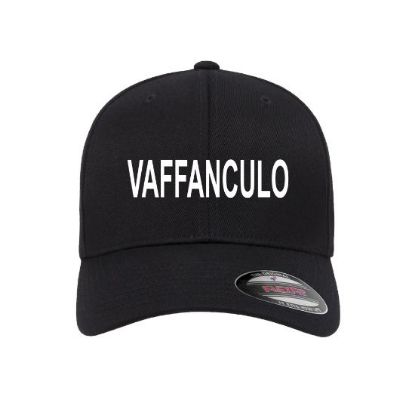 Picture of VAFFANCULO Embroidered Flexfit Fitted Ball Cap
