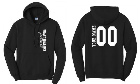 Personalized Valley Stallions Side Printed Hoodie